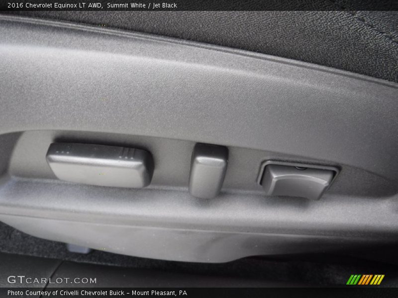 Summit White / Jet Black 2016 Chevrolet Equinox LT AWD