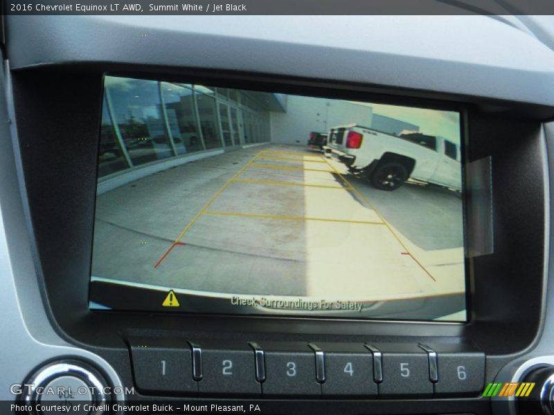 Summit White / Jet Black 2016 Chevrolet Equinox LT AWD