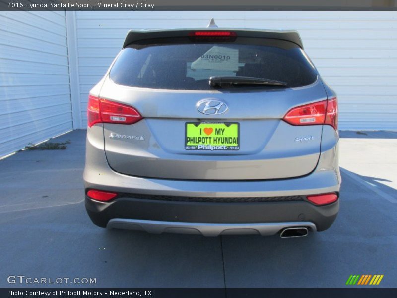 Mineral Gray / Gray 2016 Hyundai Santa Fe Sport