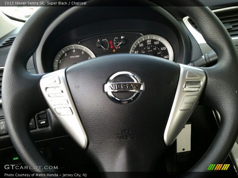 Super Black / Charcoal 2013 Nissan Sentra SR