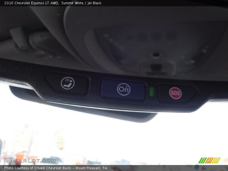 Summit White / Jet Black 2016 Chevrolet Equinox LT AWD