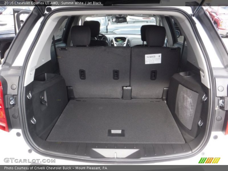 Summit White / Jet Black 2016 Chevrolet Equinox LT AWD