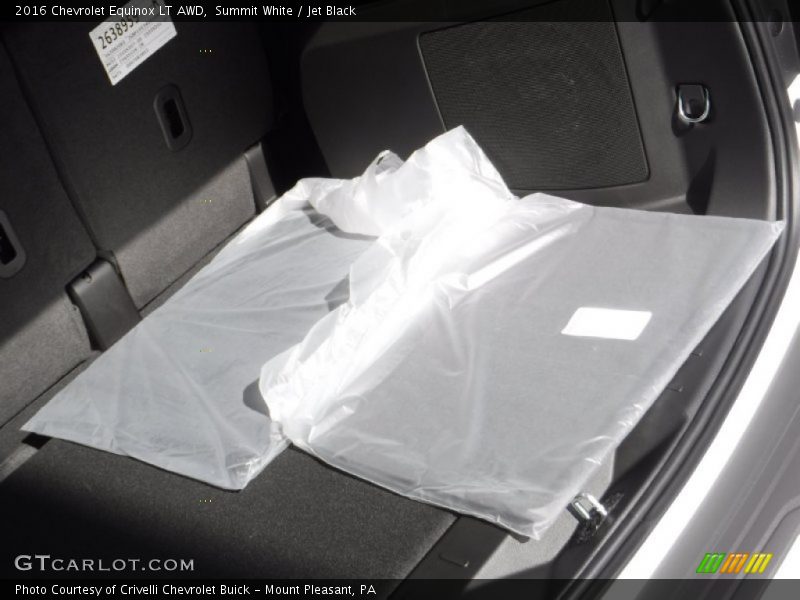 Summit White / Jet Black 2016 Chevrolet Equinox LT AWD