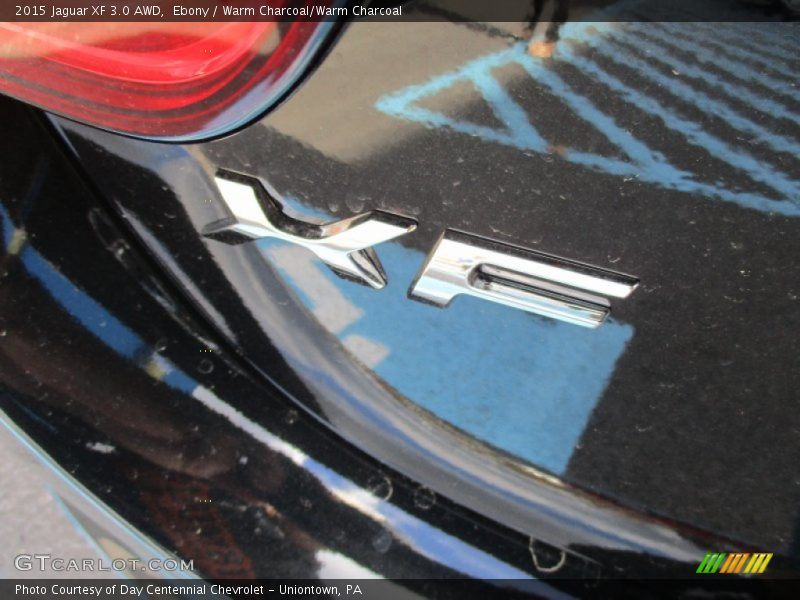 Ebony / Warm Charcoal/Warm Charcoal 2015 Jaguar XF 3.0 AWD