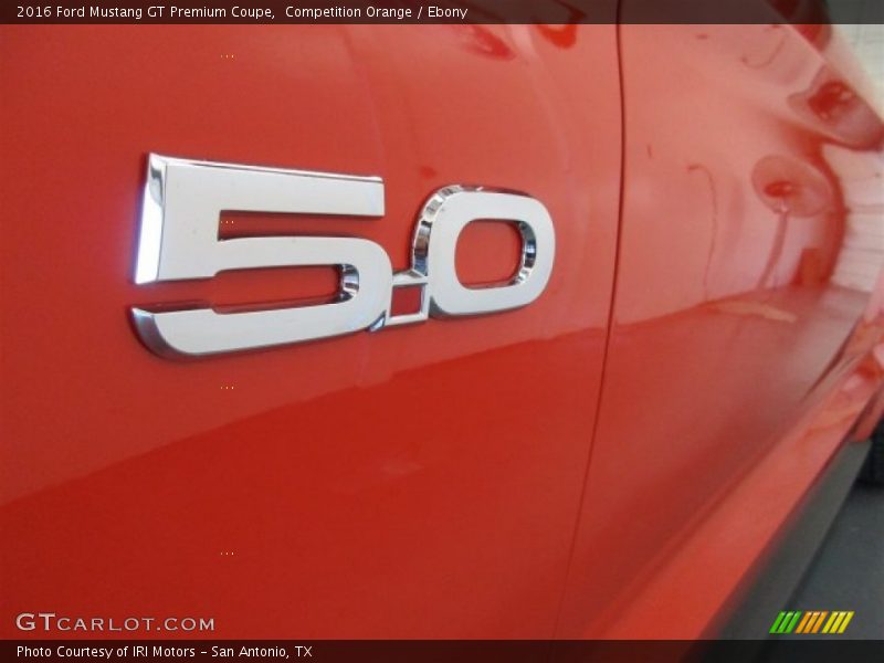 Competition Orange / Ebony 2016 Ford Mustang GT Premium Coupe