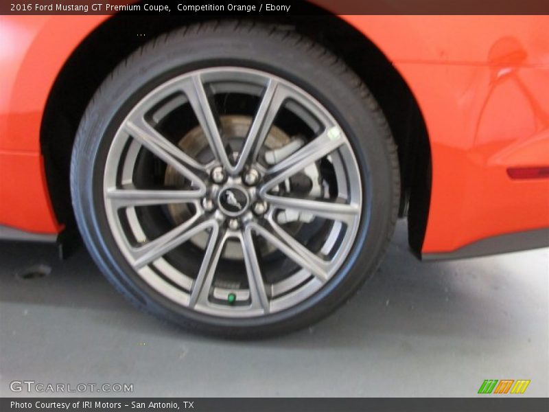 Competition Orange / Ebony 2016 Ford Mustang GT Premium Coupe