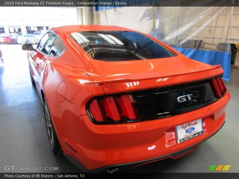 Competition Orange / Ebony 2016 Ford Mustang GT Premium Coupe