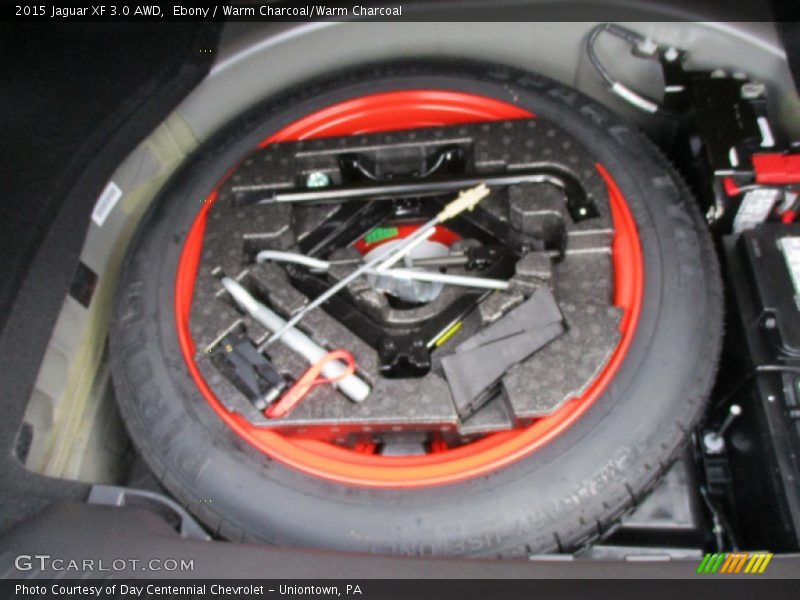Ebony / Warm Charcoal/Warm Charcoal 2015 Jaguar XF 3.0 AWD