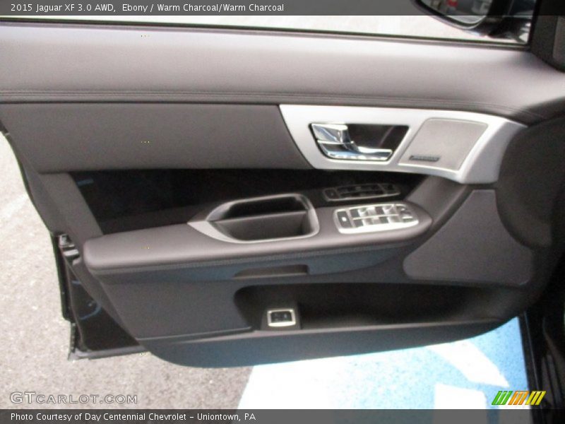Ebony / Warm Charcoal/Warm Charcoal 2015 Jaguar XF 3.0 AWD