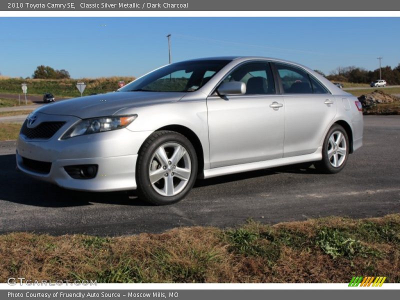 Classic Silver Metallic / Dark Charcoal 2010 Toyota Camry SE