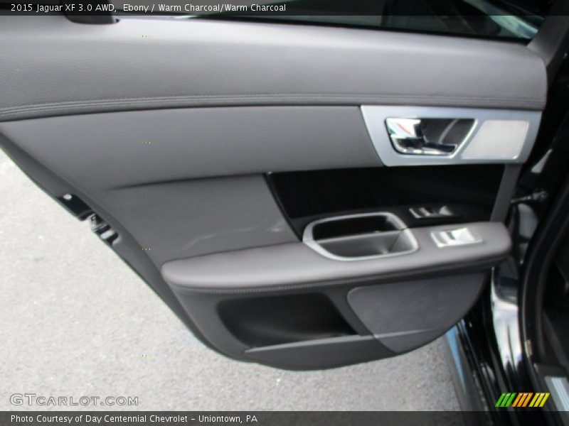 Ebony / Warm Charcoal/Warm Charcoal 2015 Jaguar XF 3.0 AWD