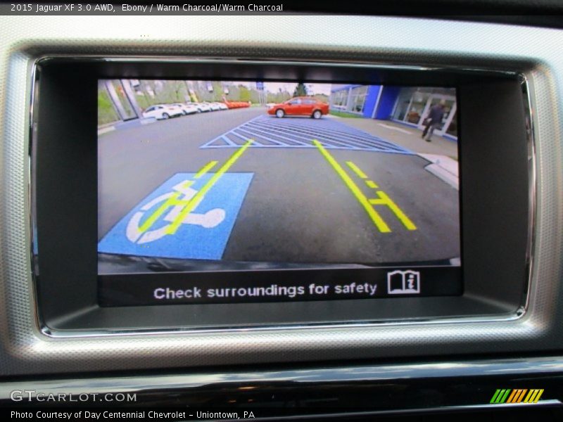 Ebony / Warm Charcoal/Warm Charcoal 2015 Jaguar XF 3.0 AWD