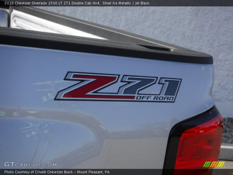 Z71 Off Road - 2016 Chevrolet Silverado 1500 LT Z71 Double Cab 4x4