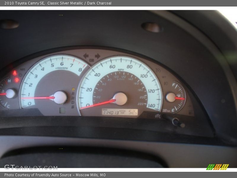 Classic Silver Metallic / Dark Charcoal 2010 Toyota Camry SE