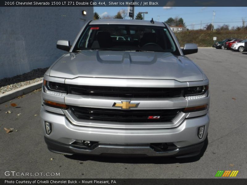  2016 Silverado 1500 LT Z71 Double Cab 4x4 Silver Ice Metallic