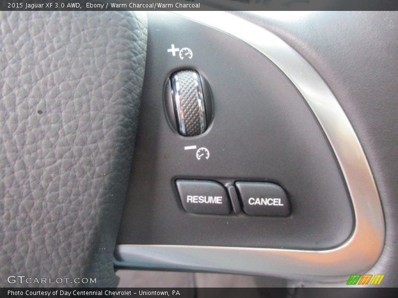 Ebony / Warm Charcoal/Warm Charcoal 2015 Jaguar XF 3.0 AWD