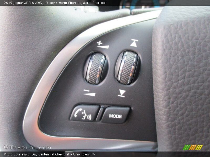 Ebony / Warm Charcoal/Warm Charcoal 2015 Jaguar XF 3.0 AWD