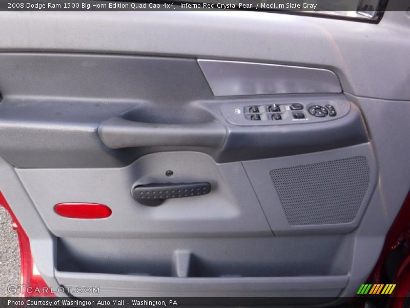 Inferno Red Crystal Pearl / Medium Slate Gray 2008 Dodge Ram 1500 Big Horn Edition Quad Cab 4x4