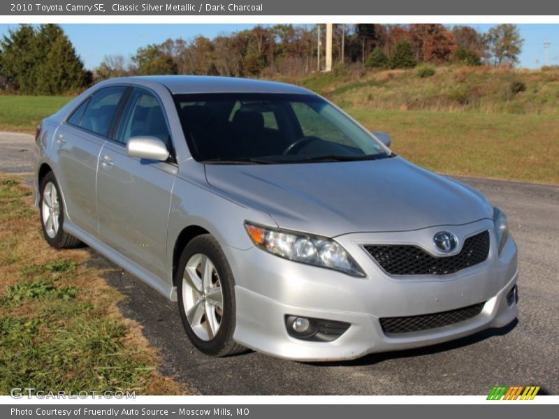 Classic Silver Metallic / Dark Charcoal 2010 Toyota Camry SE