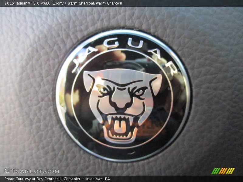 Ebony / Warm Charcoal/Warm Charcoal 2015 Jaguar XF 3.0 AWD