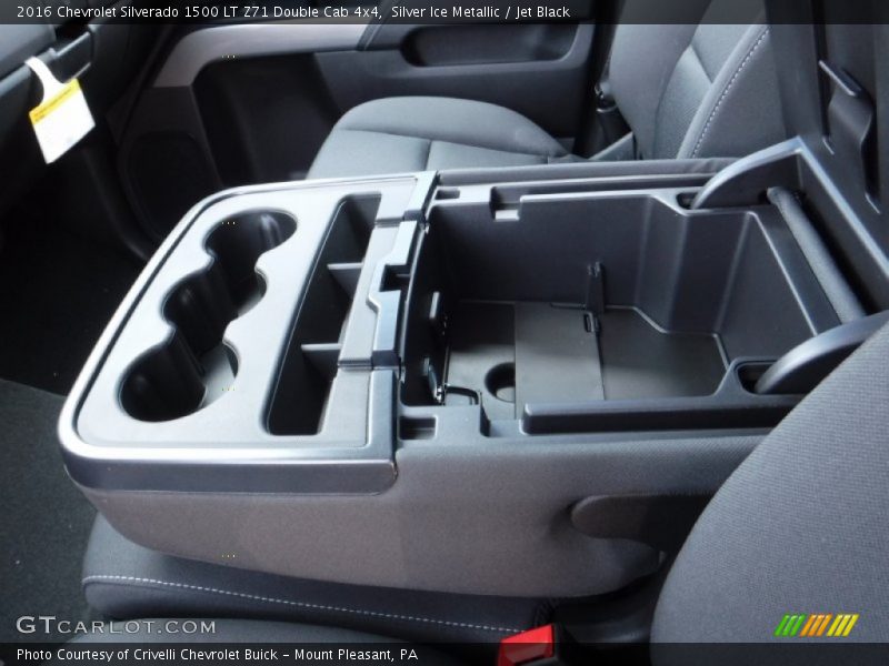 Silver Ice Metallic / Jet Black 2016 Chevrolet Silverado 1500 LT Z71 Double Cab 4x4