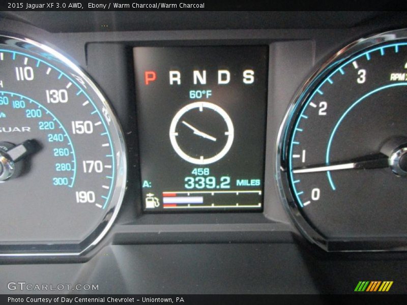 Ebony / Warm Charcoal/Warm Charcoal 2015 Jaguar XF 3.0 AWD