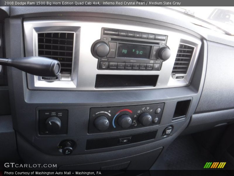 Inferno Red Crystal Pearl / Medium Slate Gray 2008 Dodge Ram 1500 Big Horn Edition Quad Cab 4x4