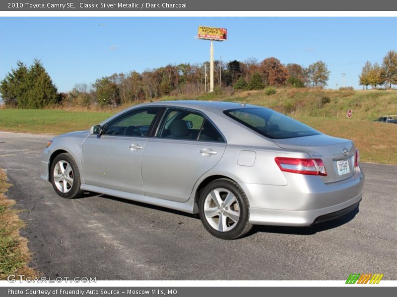 Classic Silver Metallic / Dark Charcoal 2010 Toyota Camry SE