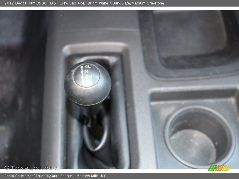 Bright White / Dark Slate/Medium Graystone 2012 Dodge Ram 3500 HD ST Crew Cab 4x4