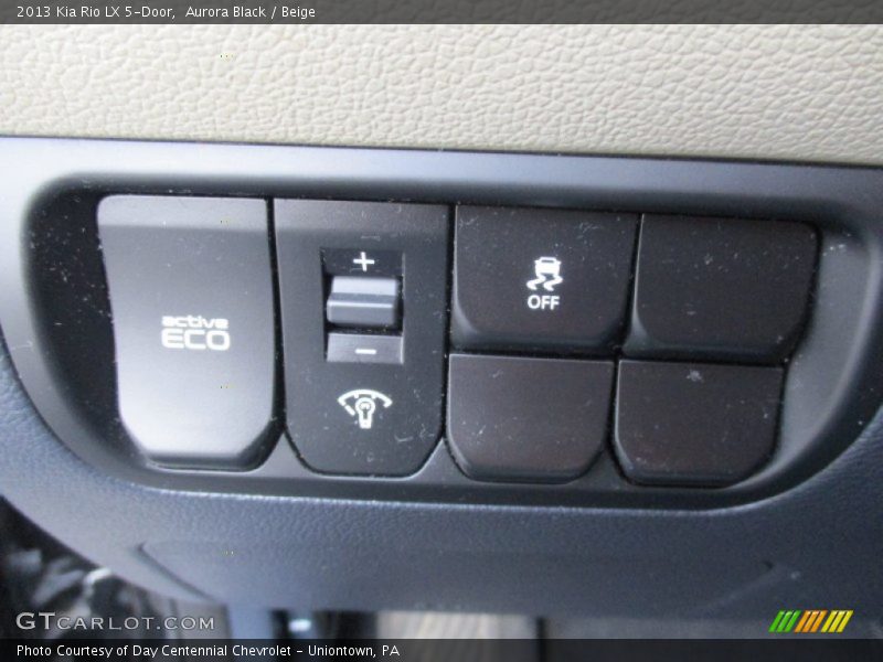 Aurora Black / Beige 2013 Kia Rio LX 5-Door