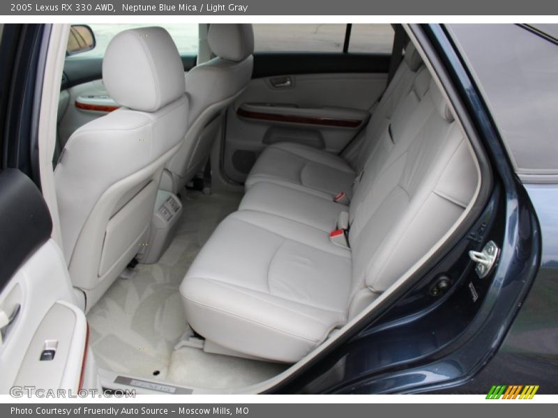 Neptune Blue Mica / Light Gray 2005 Lexus RX 330 AWD
