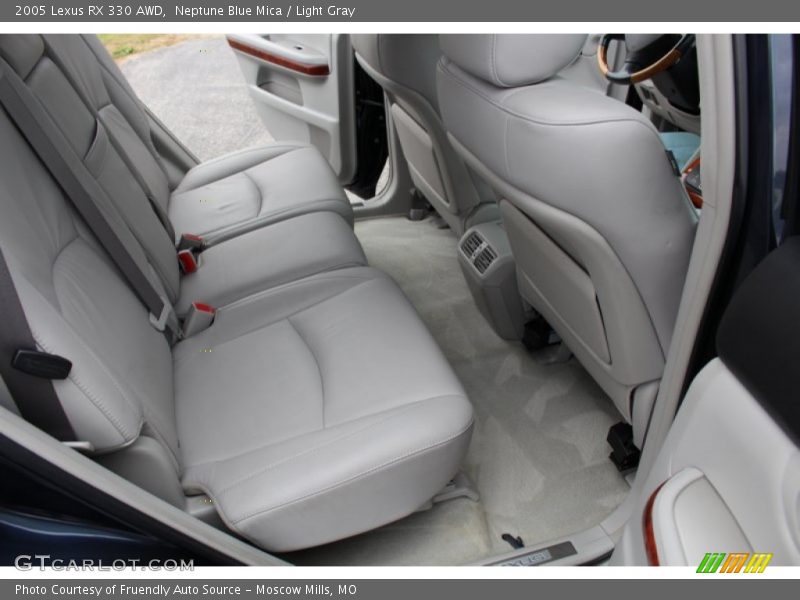Neptune Blue Mica / Light Gray 2005 Lexus RX 330 AWD