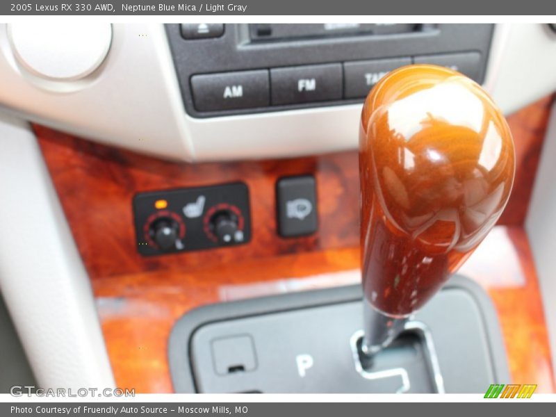Neptune Blue Mica / Light Gray 2005 Lexus RX 330 AWD
