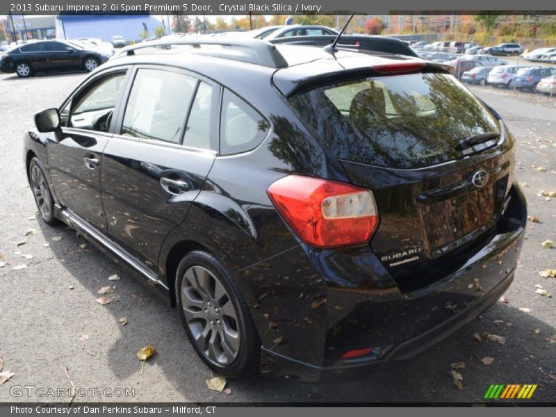 Crystal Black Silica / Ivory 2013 Subaru Impreza 2.0i Sport Premium 5 Door