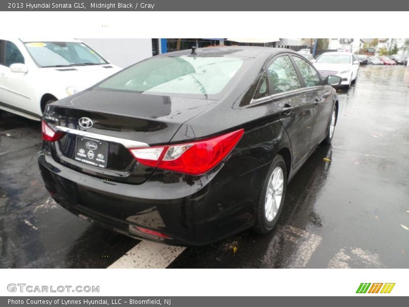 Midnight Black / Gray 2013 Hyundai Sonata GLS