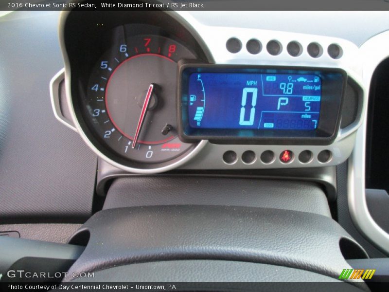  2016 Sonic RS Sedan RS Sedan Gauges