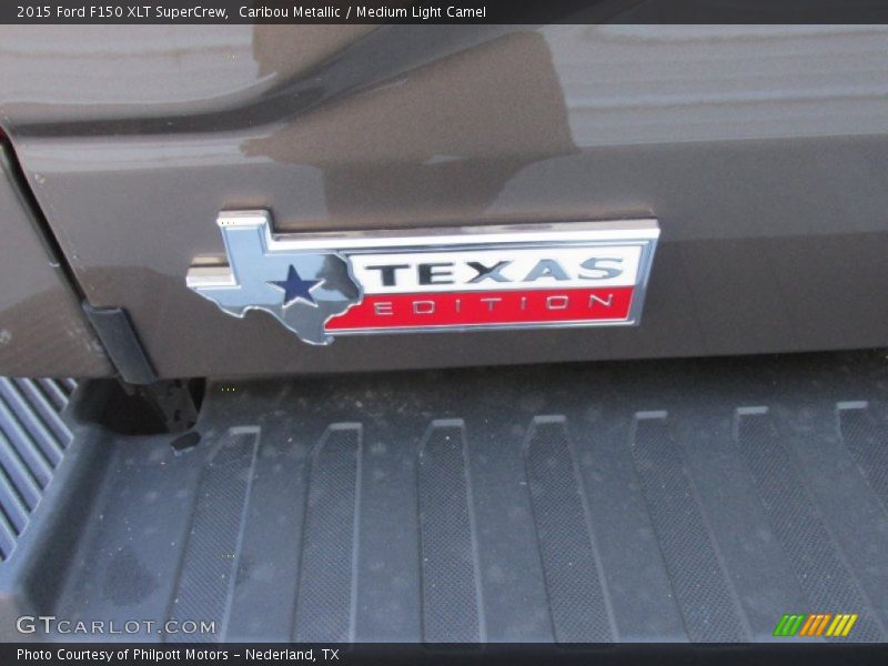 Caribou Metallic / Medium Light Camel 2015 Ford F150 XLT SuperCrew