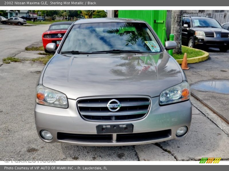 Sterling Mist Metallic / Black 2002 Nissan Maxima GLE