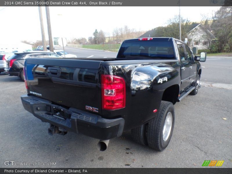 Onyx Black / Ebony 2014 GMC Sierra 3500HD Denali Crew Cab 4x4