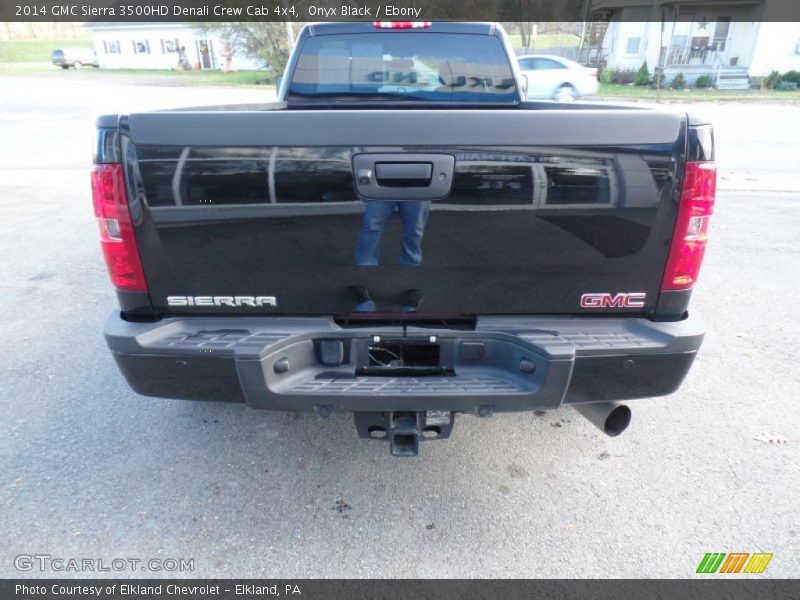 Onyx Black / Ebony 2014 GMC Sierra 3500HD Denali Crew Cab 4x4