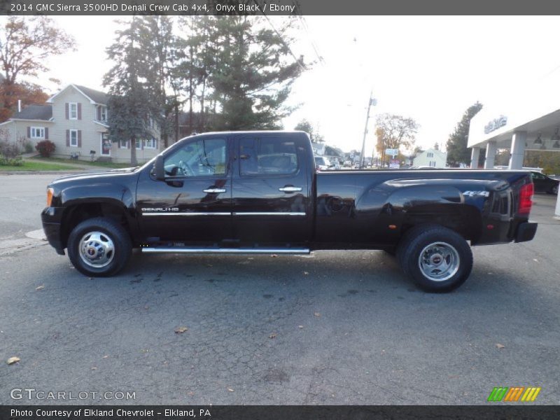 Onyx Black / Ebony 2014 GMC Sierra 3500HD Denali Crew Cab 4x4