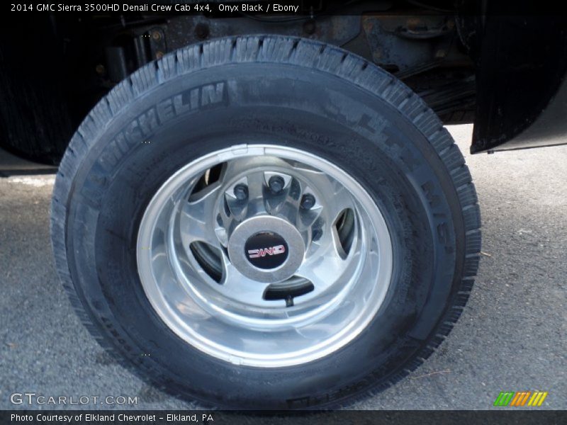 Onyx Black / Ebony 2014 GMC Sierra 3500HD Denali Crew Cab 4x4