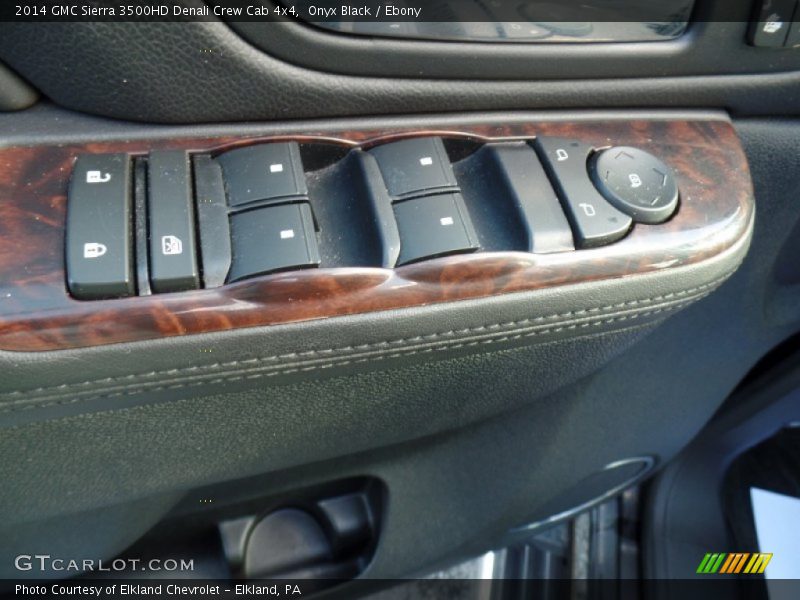 Onyx Black / Ebony 2014 GMC Sierra 3500HD Denali Crew Cab 4x4
