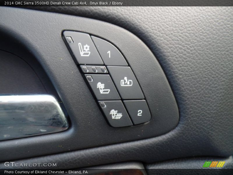 Onyx Black / Ebony 2014 GMC Sierra 3500HD Denali Crew Cab 4x4