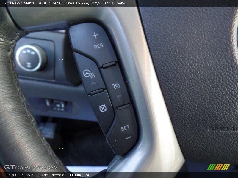 Onyx Black / Ebony 2014 GMC Sierra 3500HD Denali Crew Cab 4x4