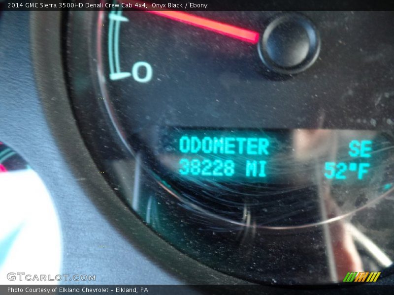 Onyx Black / Ebony 2014 GMC Sierra 3500HD Denali Crew Cab 4x4
