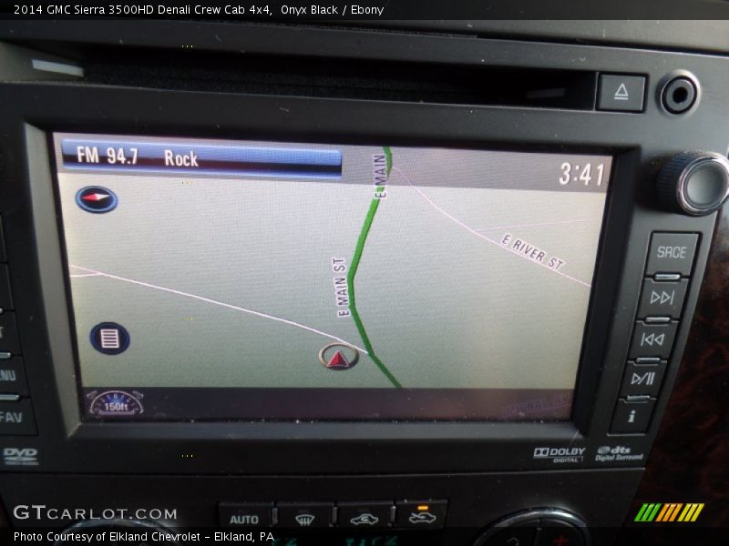 Onyx Black / Ebony 2014 GMC Sierra 3500HD Denali Crew Cab 4x4