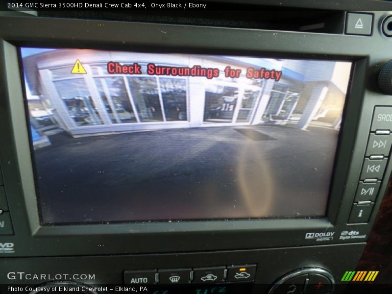 Onyx Black / Ebony 2014 GMC Sierra 3500HD Denali Crew Cab 4x4