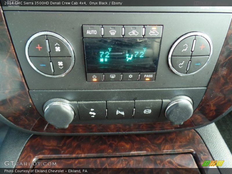 Onyx Black / Ebony 2014 GMC Sierra 3500HD Denali Crew Cab 4x4
