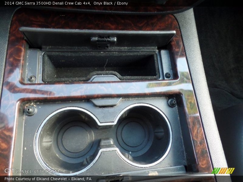 Onyx Black / Ebony 2014 GMC Sierra 3500HD Denali Crew Cab 4x4
